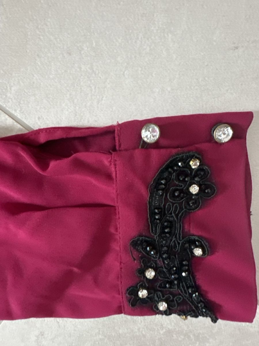 Vestiti: Damen Kleid Bordeau Grösse 42 – Usato da Zug venduto da Hehe 3