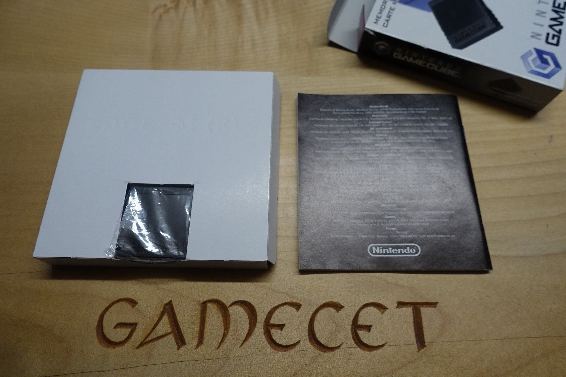 Memory Units & Memory Cards: Gamecube Memory Card - schwarz – Neu (gemäss Beschreibung) aus Steinach von Gamecet 3