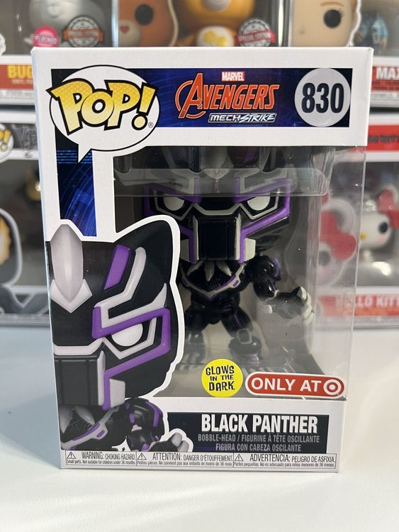Black Panther - Marvel Mech Glow Us Exclusive Pop! Vinyl [Rs] main image 1