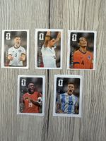 Lot de 5 cartes foot joueurs différents 