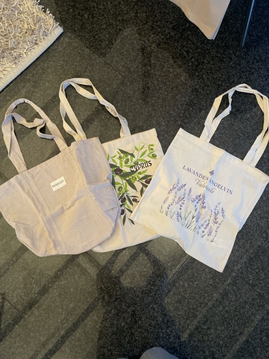 Borse: 3er Set Stofftaschen – Usato da Steinach venduto da ariana.xe