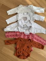 Süsse Baby Bodys Gr. 62/68, Langarm, 5er Set