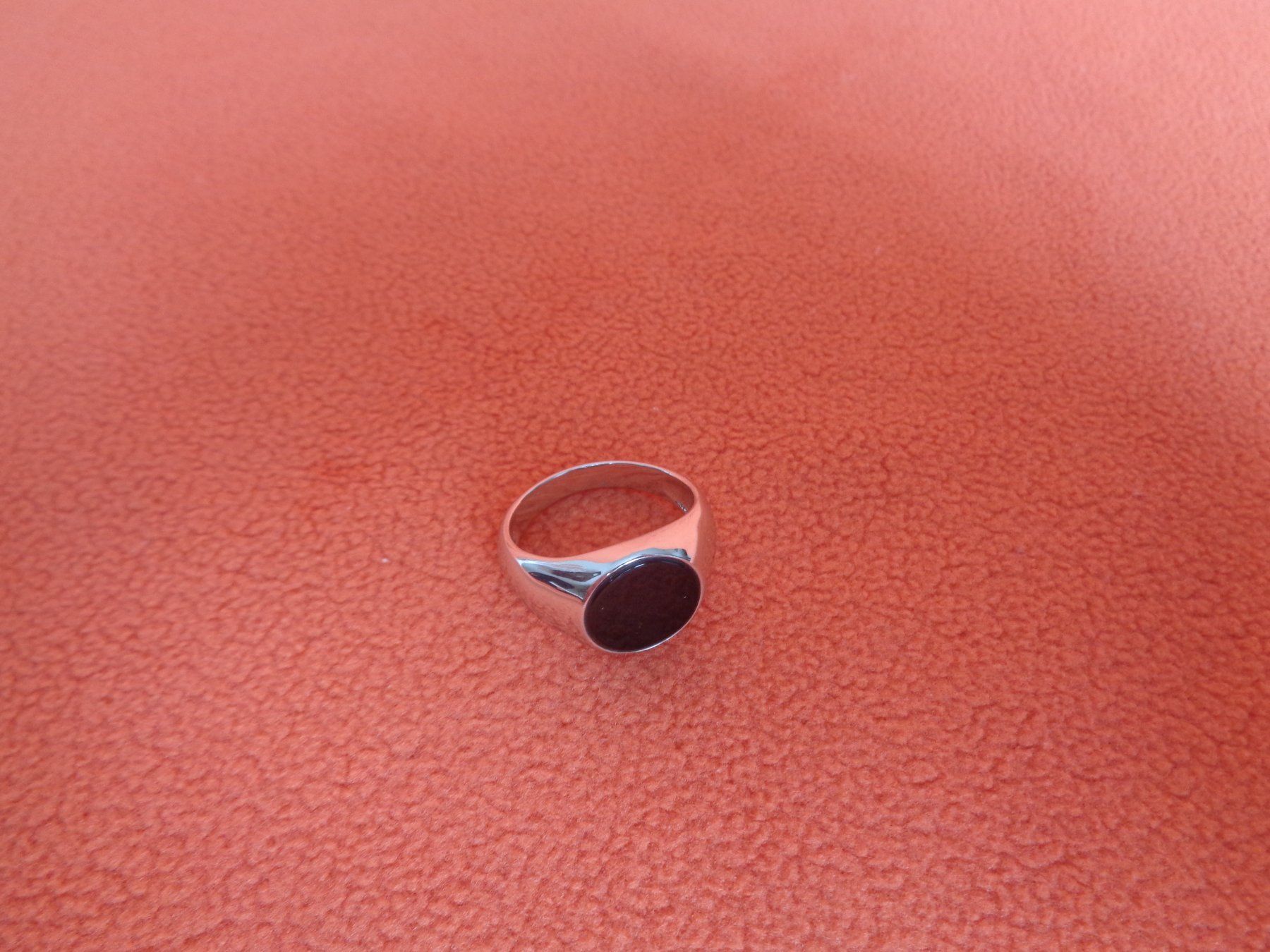 Anelli: Silberring mit Onyx - Sterling Silber 925 Grösse 63 – Nuovo (secondo la descrizione) da Chur venduto da omonia 6