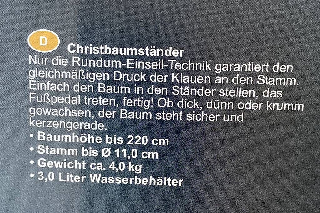 Krinner Basi per albero di Natale: KRINNER V Basic Gr. M Christbaum-Ständer – Usato da Urdorf venduto da Resumasa 2