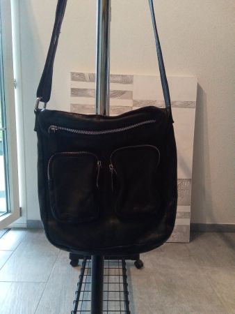 Leder Umhänge Tasche