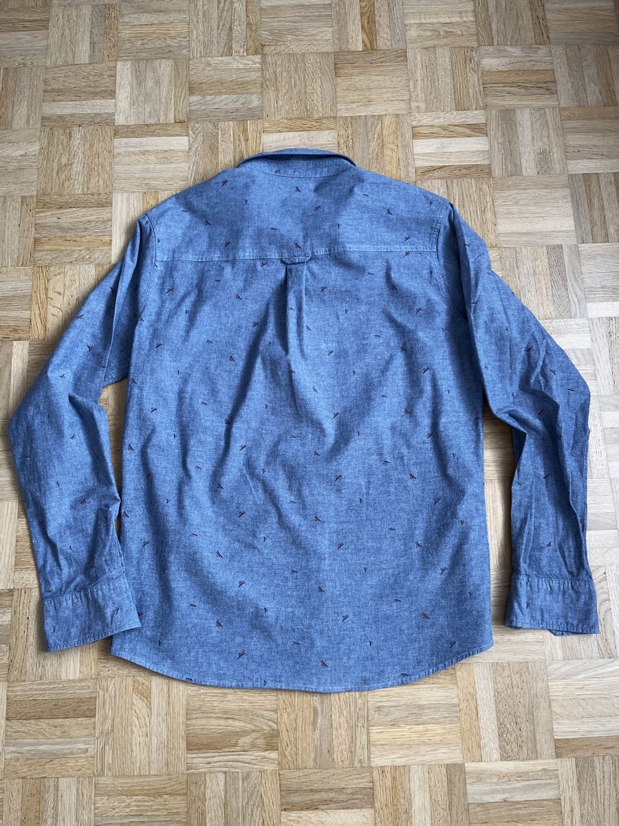 Rip Curl Camicie: Herren Langarmhemd Rip Curl gemustert blau Grösse L – Usato da Zürich venduto da Kleanthy 6
