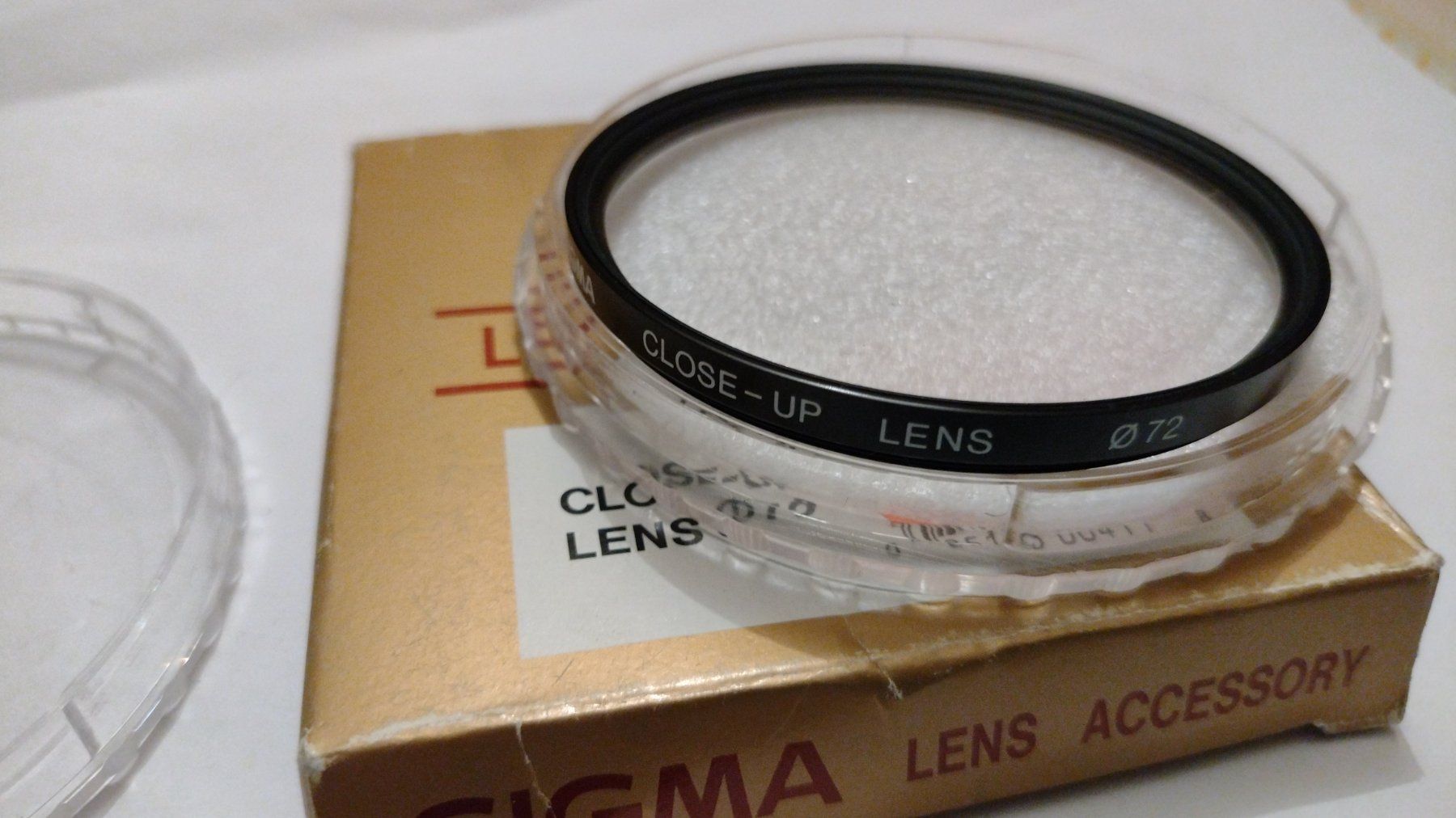 Sigma Objektive: Sigma Lens Accessory Close-Up Lens 72mm im Ring Filter Style – Gebraucht aus Baden von TellsKuchenhaus 1