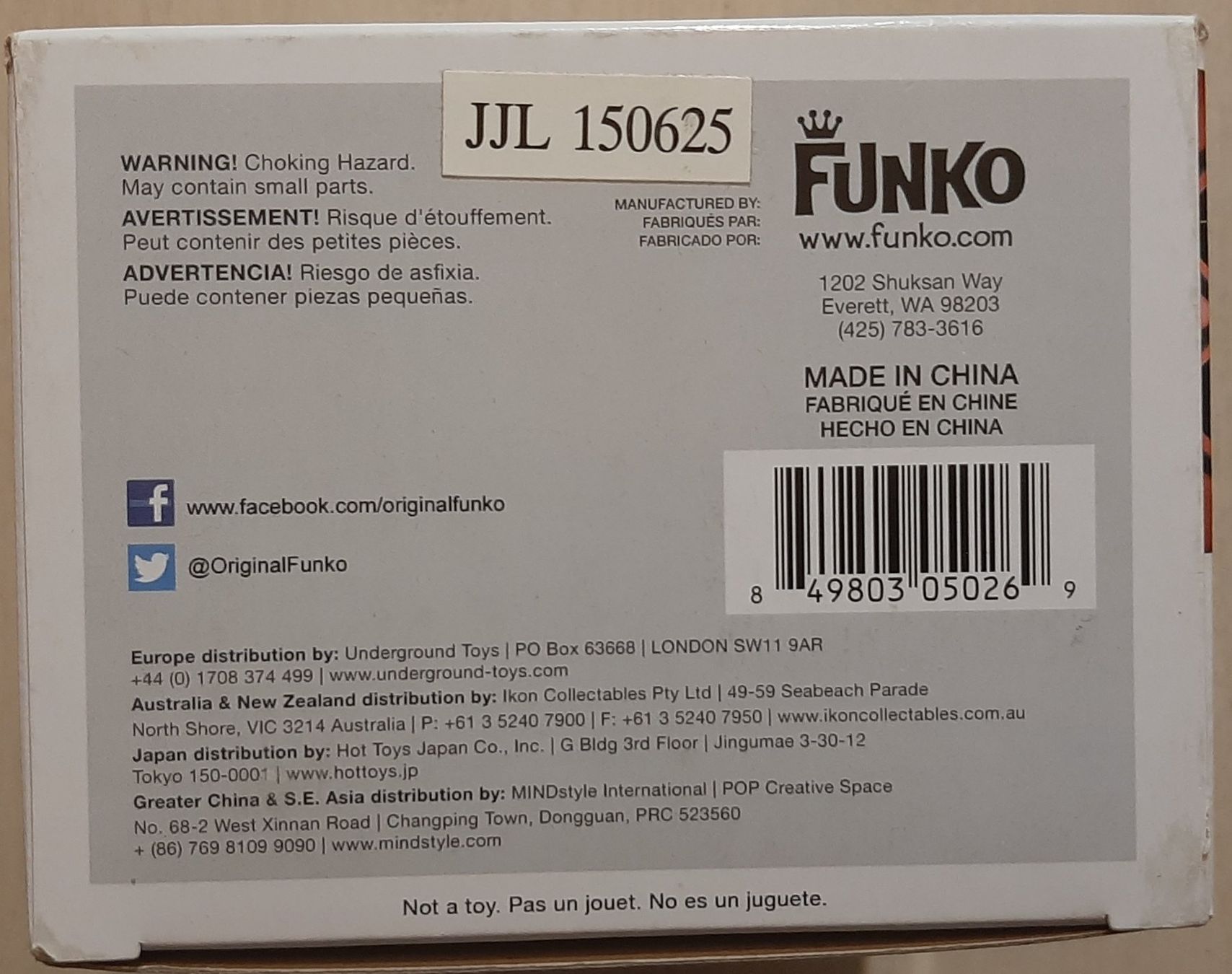 Funko Figuren: Funko Pop Hanna-Barbera  Morocco Mole – Neu und originalverpackt aus Montet (Glâne) von  5