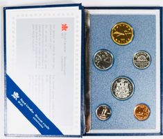 Kanada Münzen Set 1990, Royal Canadian Mint, Original!