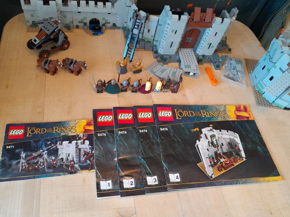 Lego 9474 9471 Herr der Ringe Lord Rings Rohan Helms Klamm | Kaufen auf ...