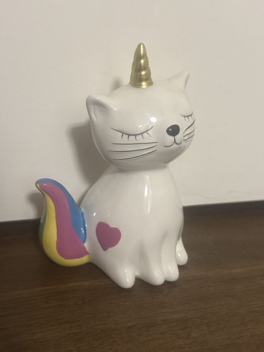 Spardosen: Einhorn-Katze Sparschwein – Neu (gemäss Beschreibung) aus Fahrweid von natagio