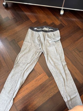 Odlo Unterhose Merino, L, grau, guter Zustand