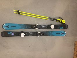Atomic Redster J2 Kinderski 110 cm mit Bindung + Komperdell