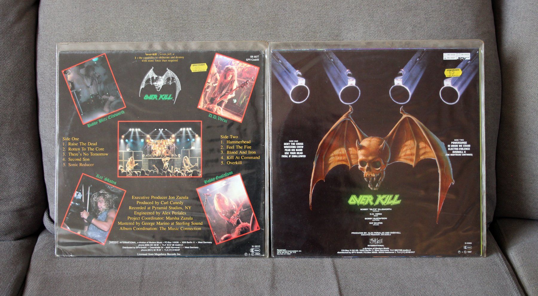 Dischi in vinile: Over Kill Sammlung (5 LPs) – Usato da Münchenbuchsee venduto da Chaoo 3