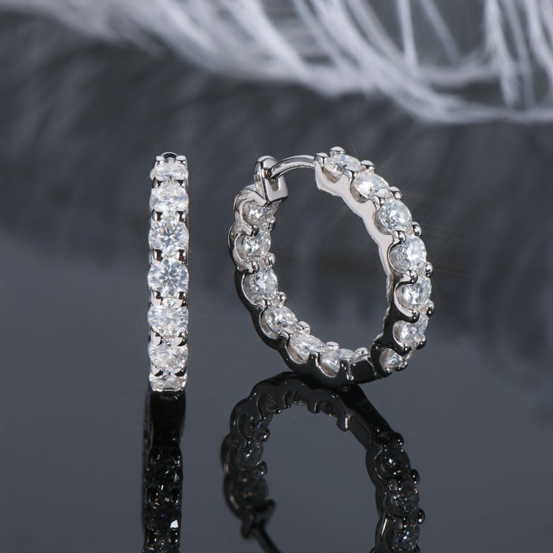 Pietre preziose: Moissanit Moissanite 2.6ct. Ohrringe D VVS1 GRA – Nuovo e nell'imballaggio originale da Uerkheim venduto da Kaufoption 2