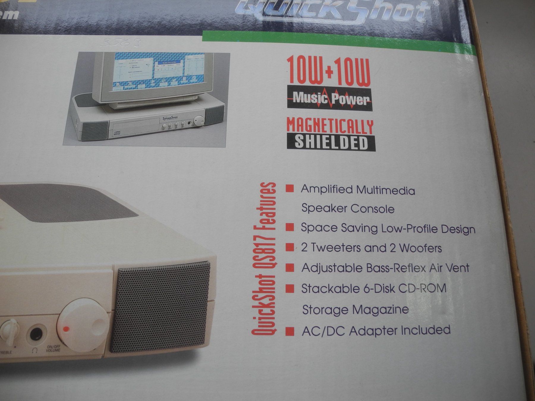 Lautsprecher: SoundStor Multimedia Speaker Console QS-817, Nr. 63a – Gebraucht aus Kottwil von Crazyrolf 5