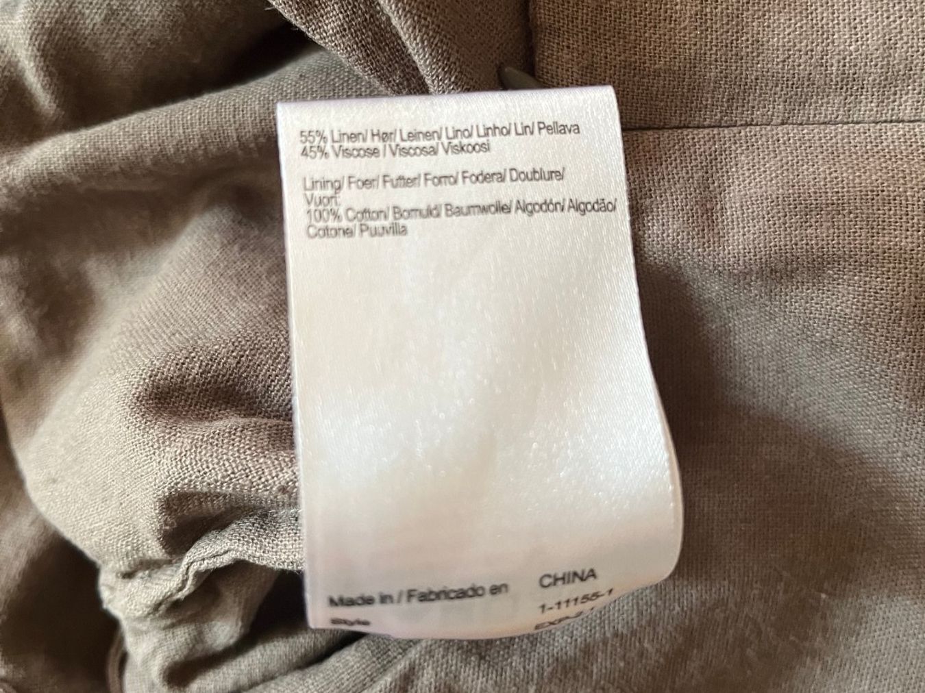 Tute: NOA NOA Jumpsuit mit Leinen – Usato da Luzern venduto da Aleoschli 5