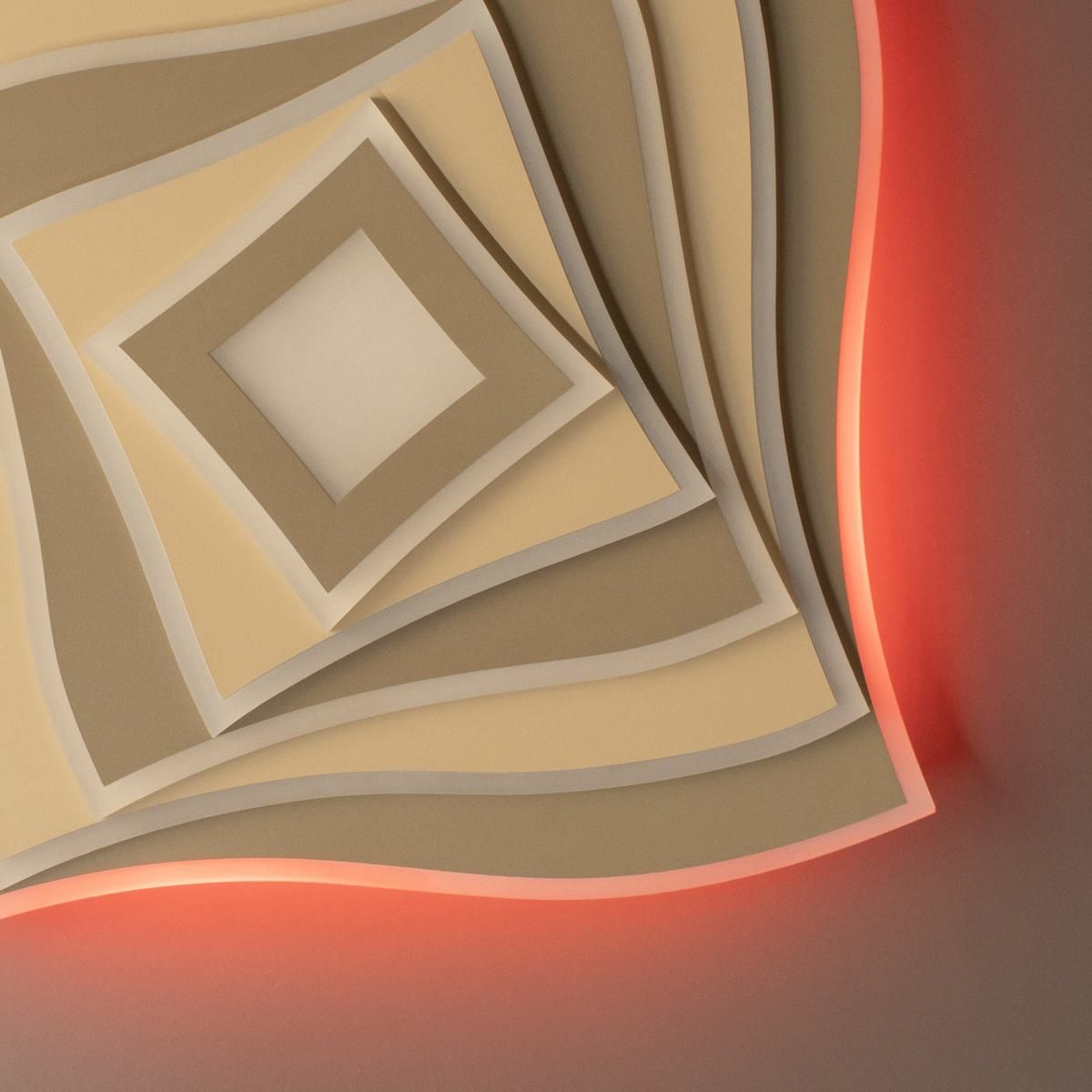 Lampadari & plafoniere: LED Deckenleuchte,CCT, RGBW, 50 cm Breit – Nuovo (secondo la descrizione) da Kreuzlingen venduto da Smart-Light 6