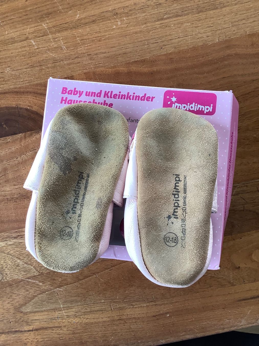 Scarpe per ragazzi: Kinder Lederfinkli Mädchen 12-18 Monate – Usato da Ursenbach venduto da dia24 1