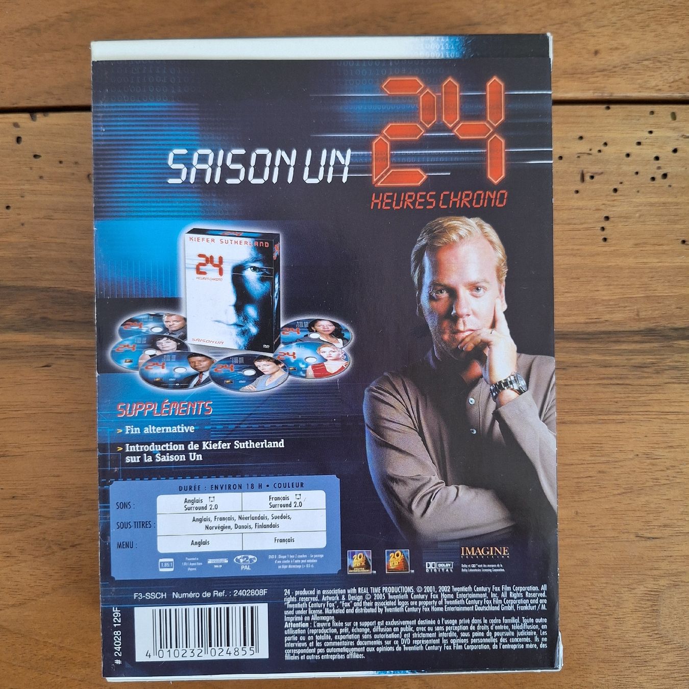Tutti i DVDs: 24 Heures Chrono - Intégral Saison 1 & 2 - DVD – Usato da Porrentruy venduto da Ikoss 1