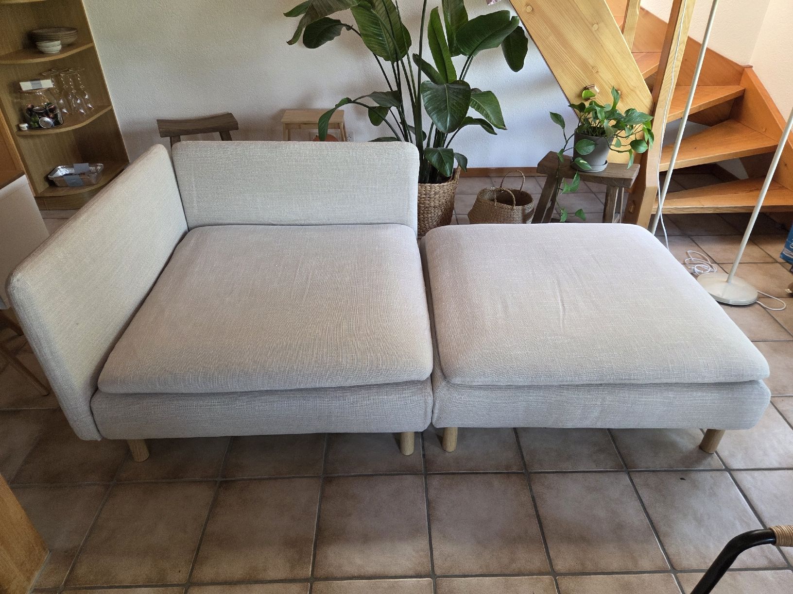 Ikea Sofas: Ikea Söderhamn Eckelement und Hocker – Gebraucht aus Orpund von Stibe_27 1