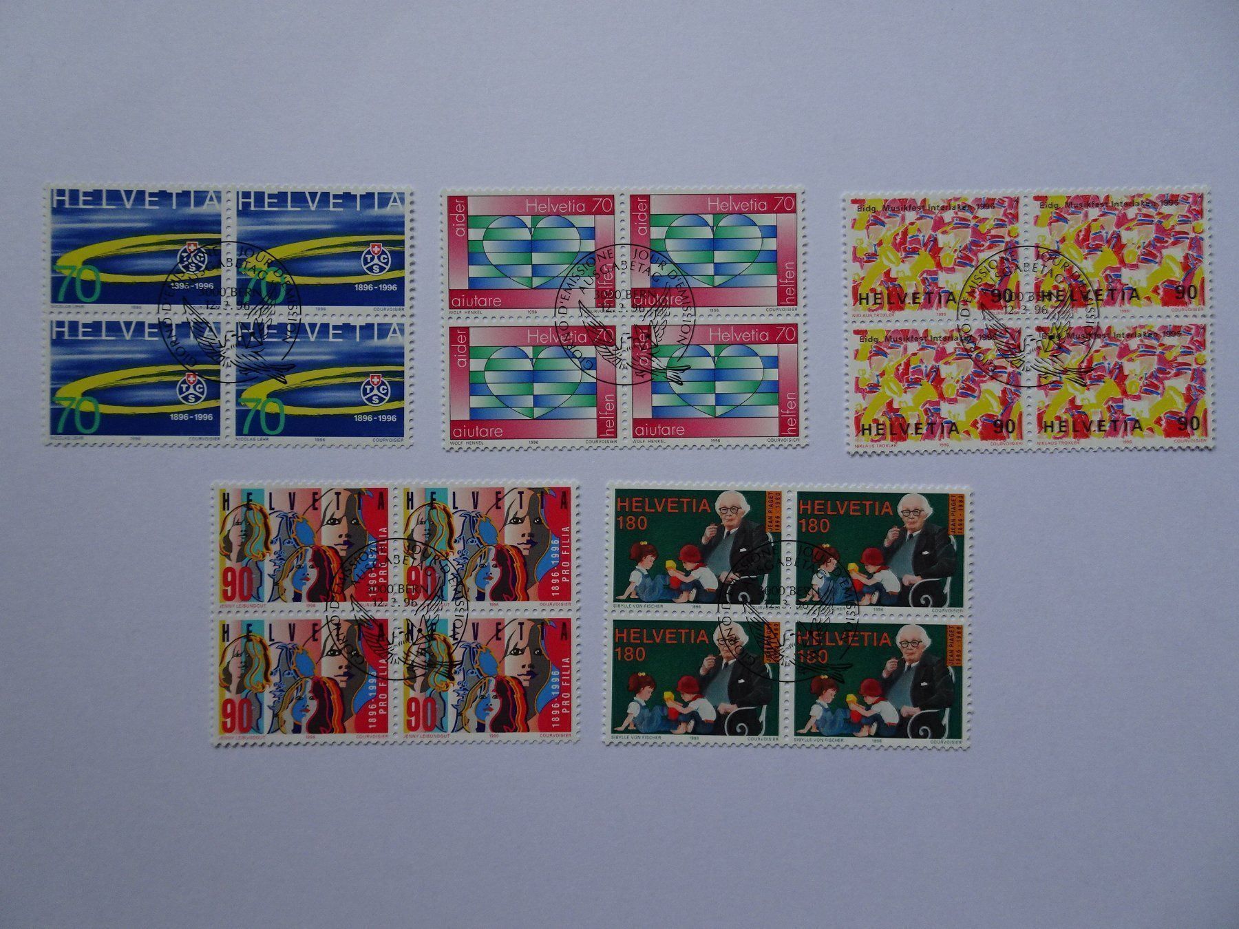 Alle Briefmarken: 1996 – Neu (gemäss Beschreibung) aus Aadorf von Chnorli-Furz
