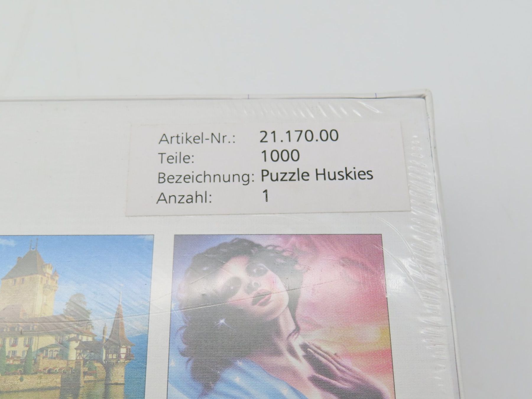 Puzzle: Schmidt Puzzle 1000 Husky Originalverpackt – Usato da Reinach BL venduto da WBZ-Flohmarkt 2