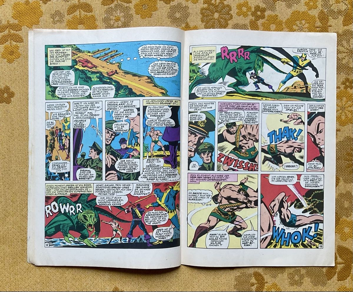 BD: Die Ruhmreichen Rächer Heft Nr 39 von 1976 – D'occasion à Endingen par nathan05 5