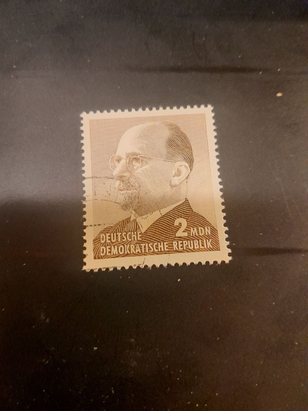 Alle Briefmarken: Rare timbre RDA, valeur 2 MDN, collection printemps! – Gebraucht aus Marly von globetrotter1723
