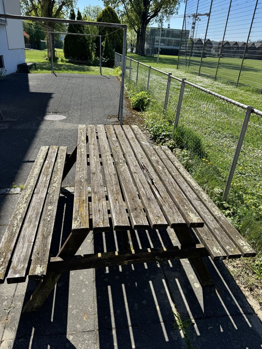 Set di tavolo e panche: Gartentisch GRATIS – Usato da Orpund venduto da dizi.98 4