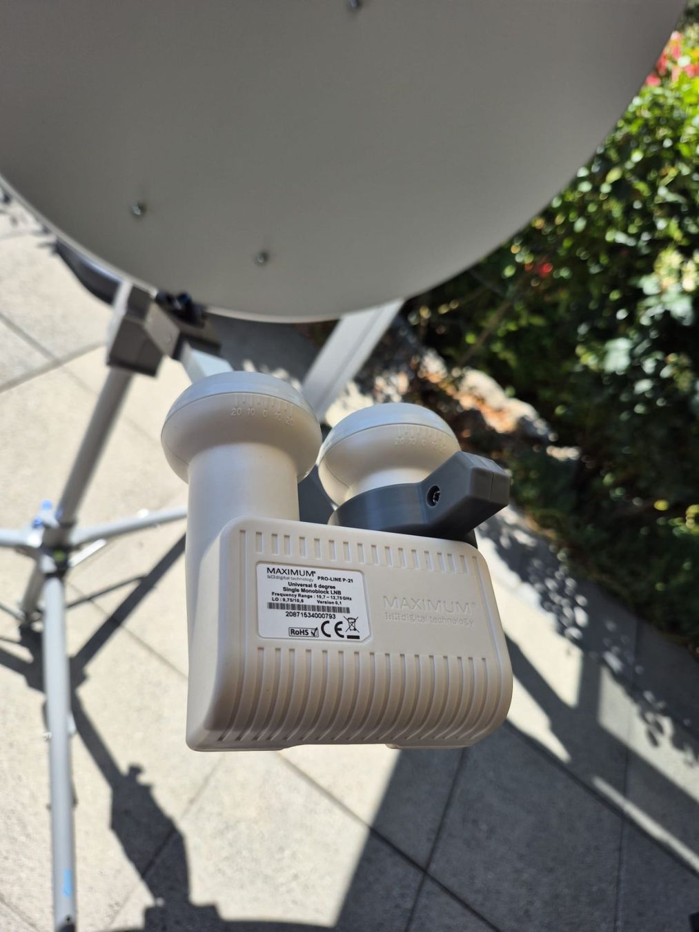 Parabola satellitare: MAXVIEW PRECISION Satellitenschüssel – Usato da Kriegstetten venduto da eli_pz9b 1