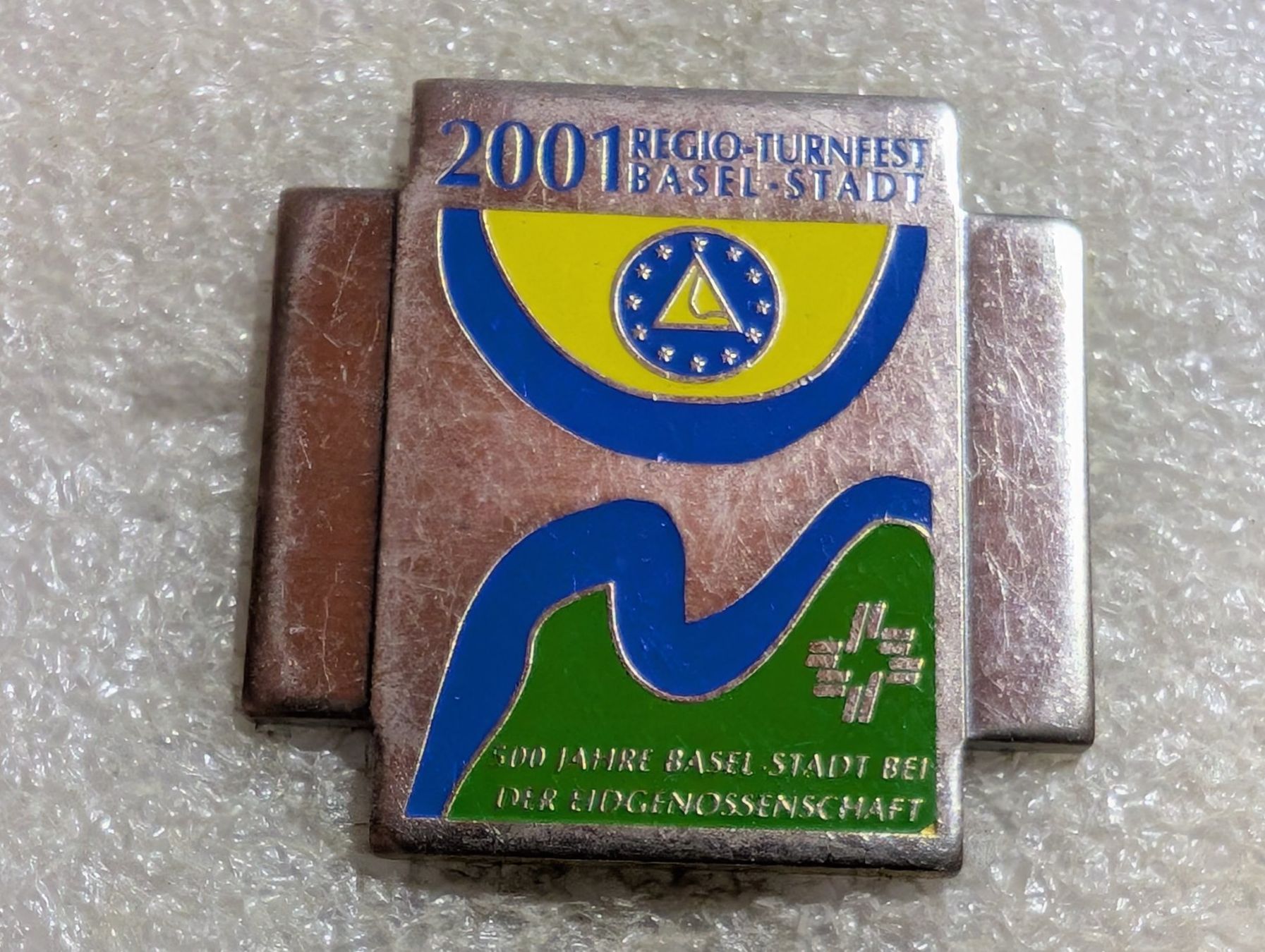 Placchette & Badge: Ansteckpin 60: – Usato da Oppligen venduto da Pin-Fall-Shop