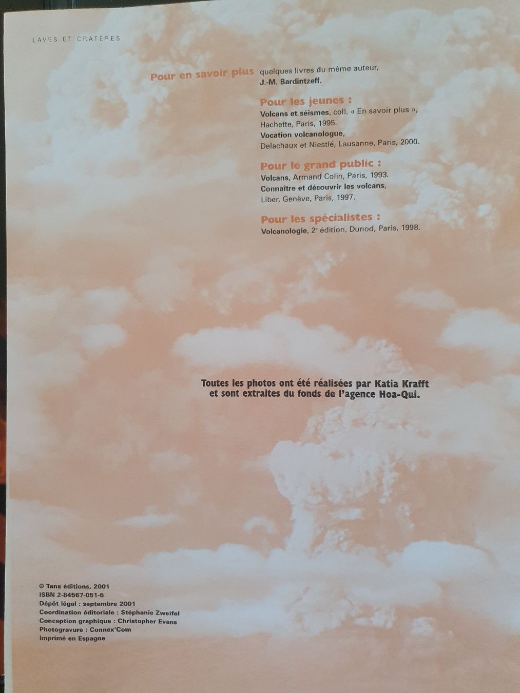 Livres: 2 grands livres sur les volcans 2001 – D'occasion à Les Brenets par SBO56 9