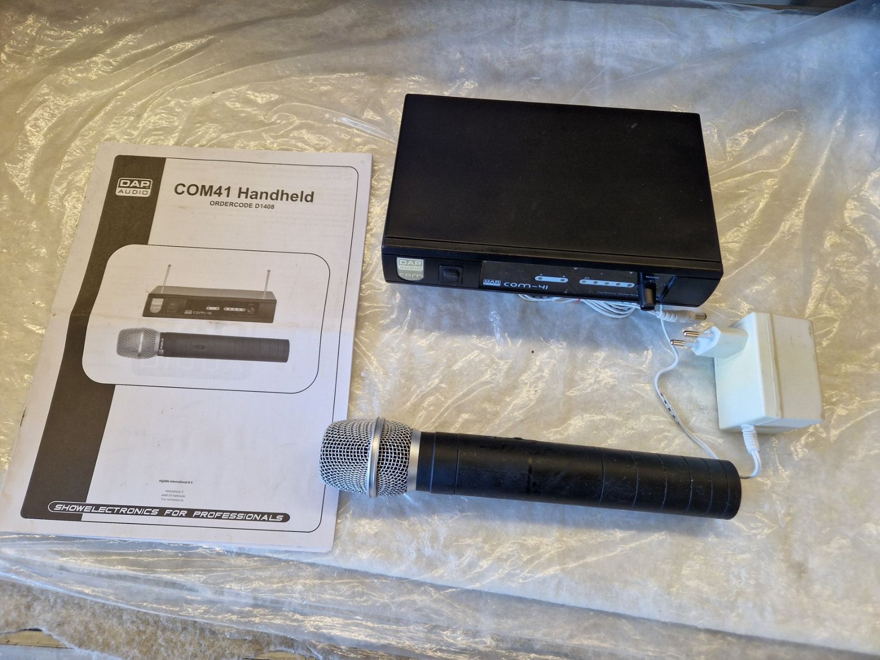 Radiocomunicazione: Funkmicrophon Set DAP Com 41  bis 50 Meter geeignet – Usato da Wädenswil venduto da tome70