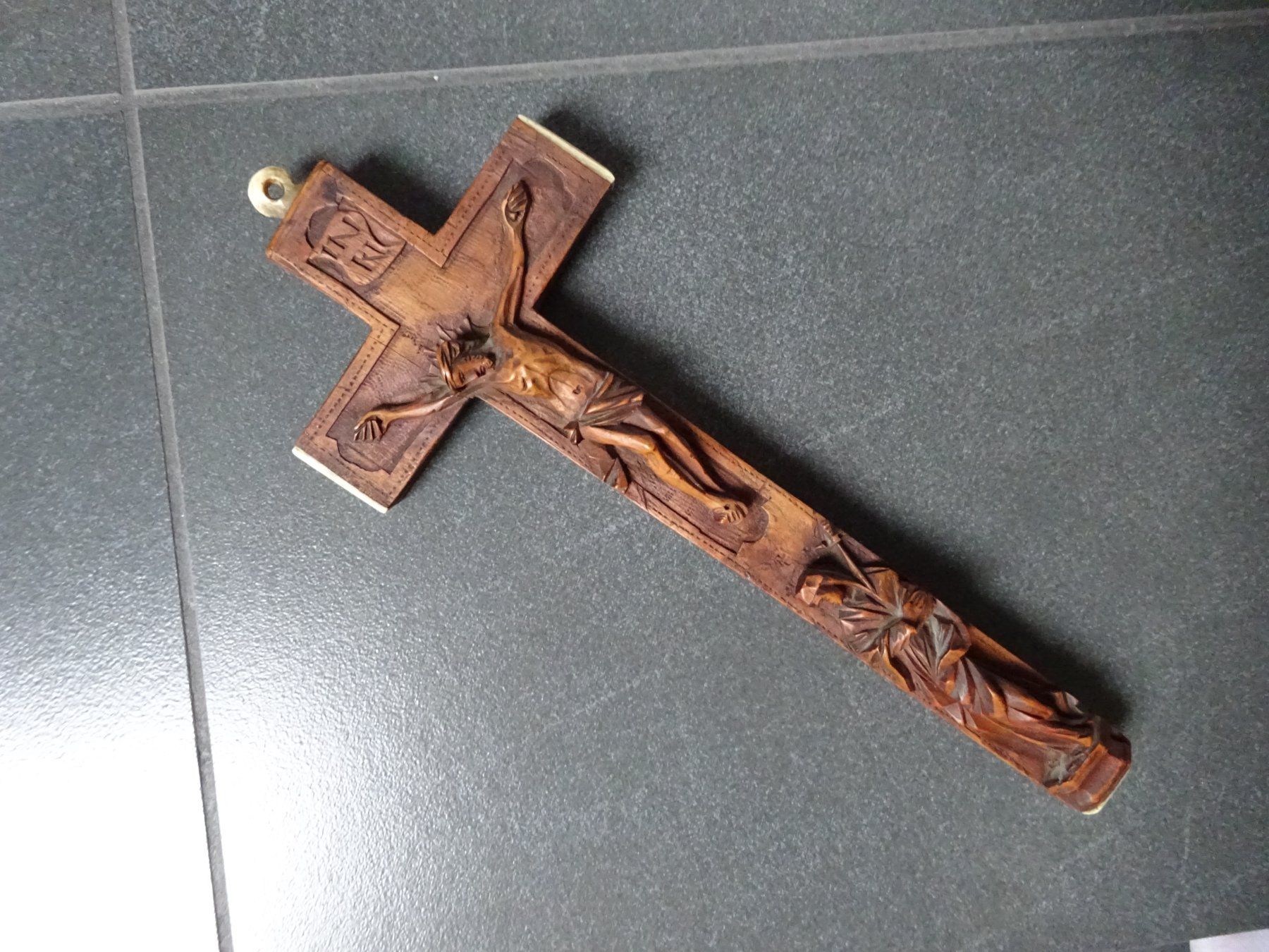 Sculture & Statue: Antikes Reliquie Kreuz – Usato da Esslingen venduto da eintagammeer 1