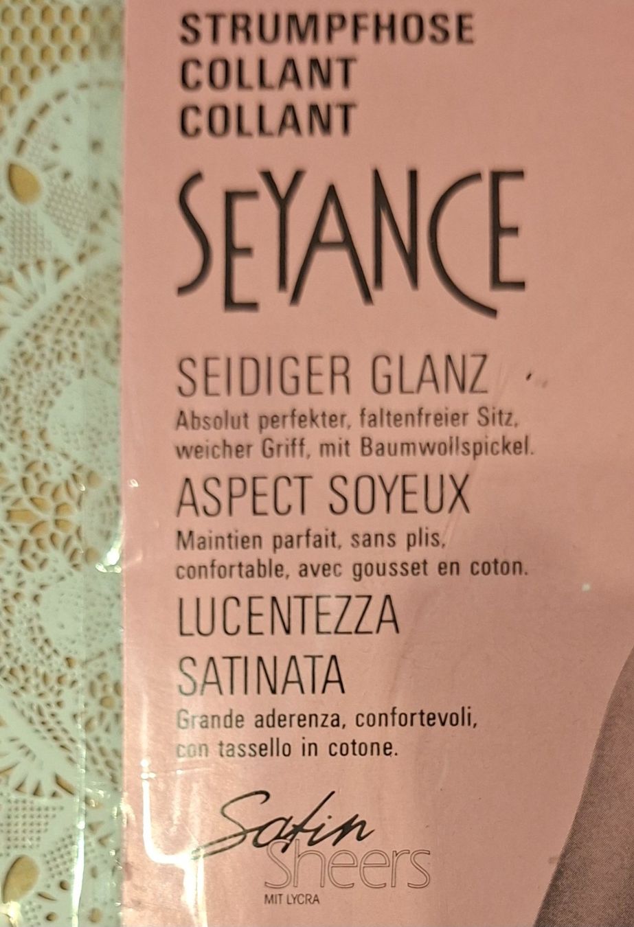 Coop Calze & Collant: Coop Avela Seyance Strumpfhose 18den Gr.L Mocca – Nuovo e nell'imballaggio originale da Amriswil venduto da Celini3 3