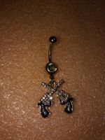 bauchnabel piercing,,edelstahl
