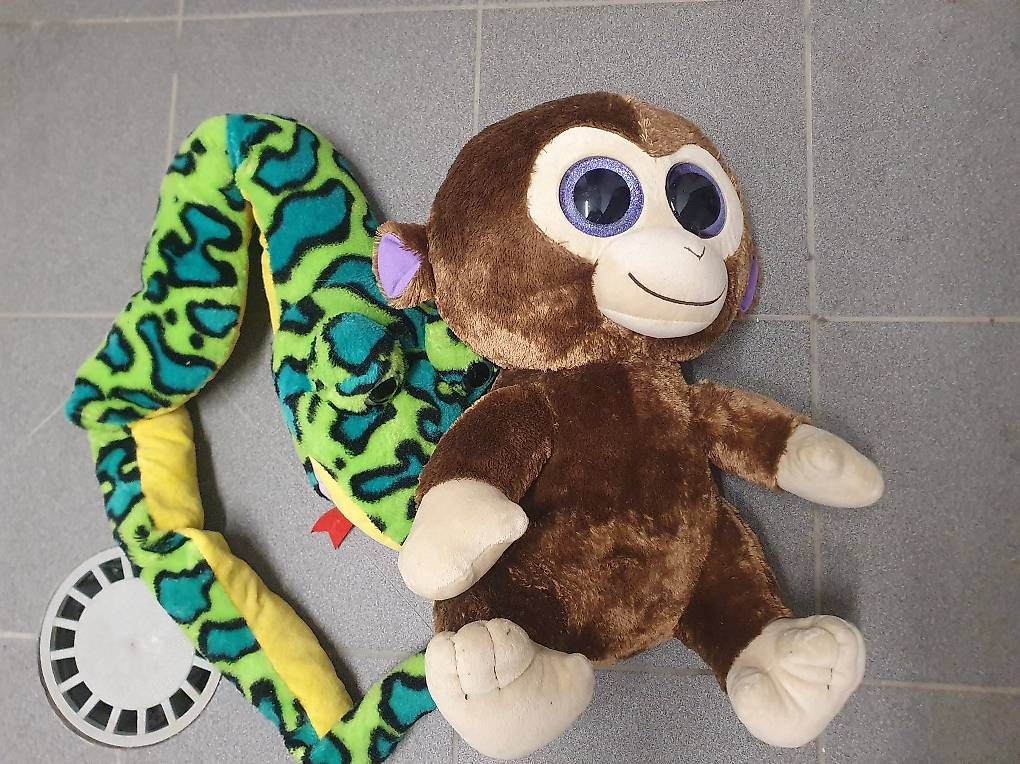 Giocattoli: TY Plüschtiere Affe und Schlange – Usato da Luzern venduto da Reikigirl7