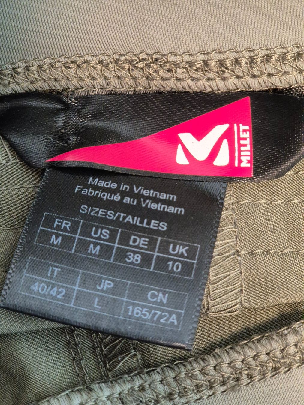 Millet Pantaloni: MILLET   damen   hose   olive    Grösse 38 – Usato da Niederweningen venduto da Obson 5