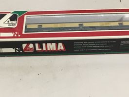 LIMA Micromodel scala N CARROZZA PASSEGGERI BLU / GIALLA