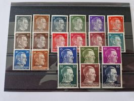 Deutsches Reich Adolf Hitler Briefmarken Set Ostland