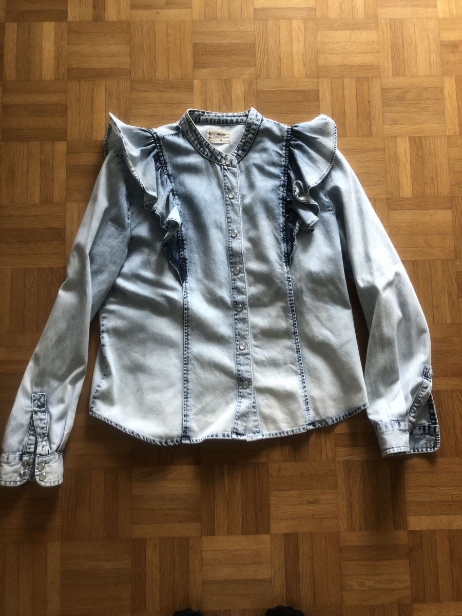 Camicette: Jeans Hemd Größe M Damen – Usato da Adliswil venduto da rossoelmare 1
