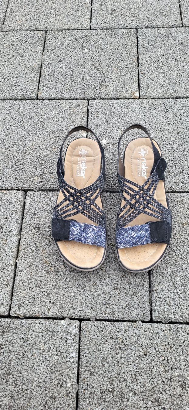 Rieker Scarpe da donna: Damen Rieker Sandalen Gr. 42 – Usato da Winterthur venduto da Carlitto25