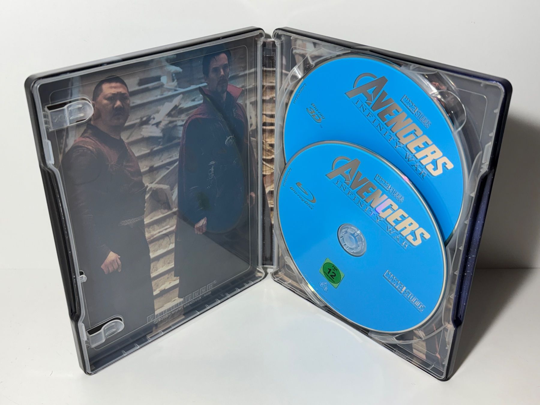 Tutti i DVDs: Avengers 3 - Infinity War Blu Ray 3D Steelbook – Usato da Wilderswil venduto da Sstriker 4