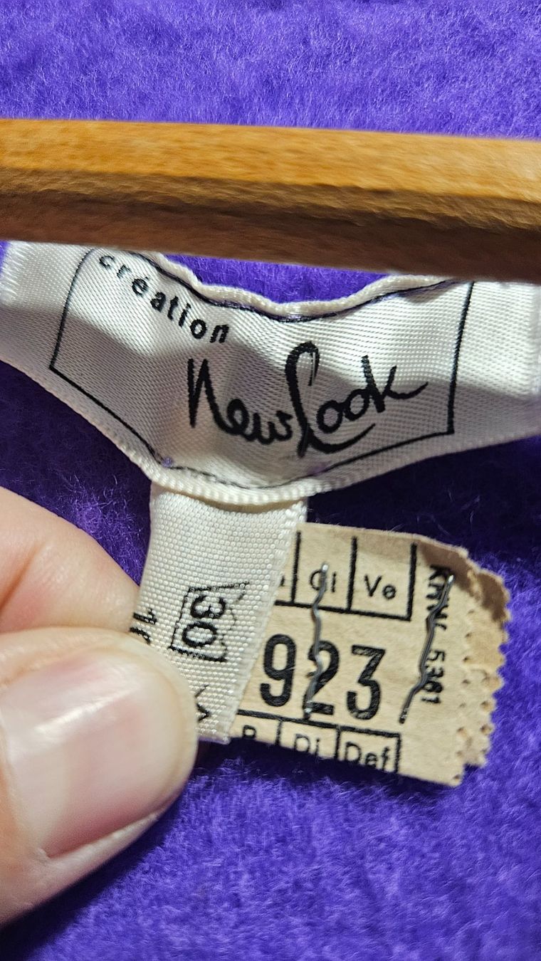 Cappotti: Mantello lungo viola Newlook tg.42 – Usato da Melano venduto da H-Sara 2