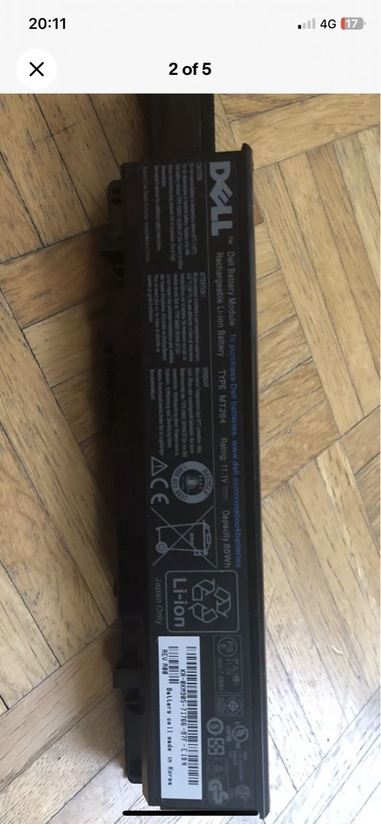 Dell Batterie: Dell studio 1555 akku new – Nuovo (secondo la descrizione) da Minusio venduto da Chinatech 3