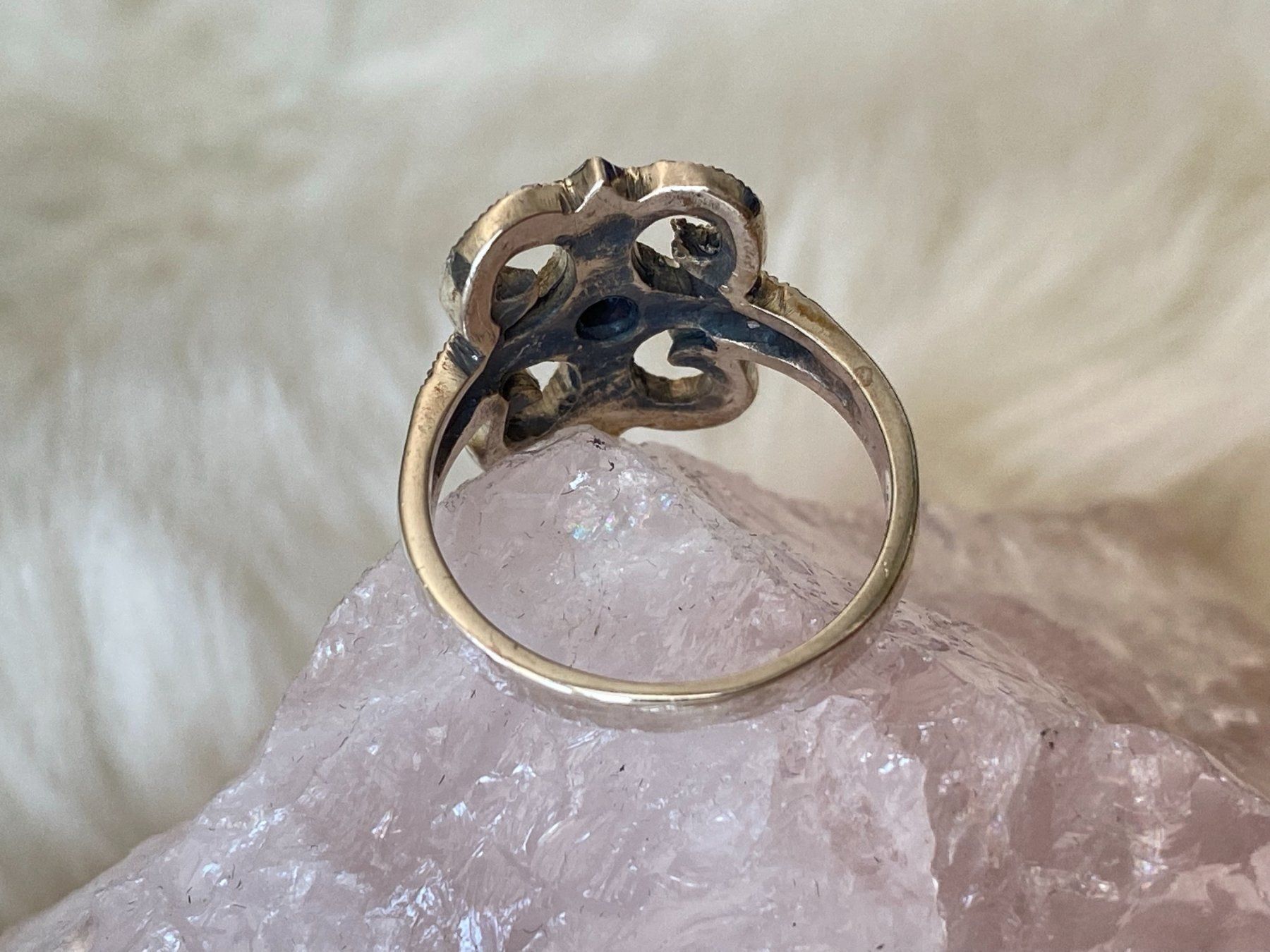 Anelli: Ring Silber 925 mit rotem Stein – Usato da Istighofen venduto da Ringparadies 2