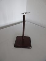 Puppenständer, Metall, mit Holzfuss, ausziehbar 20 - 34 cm