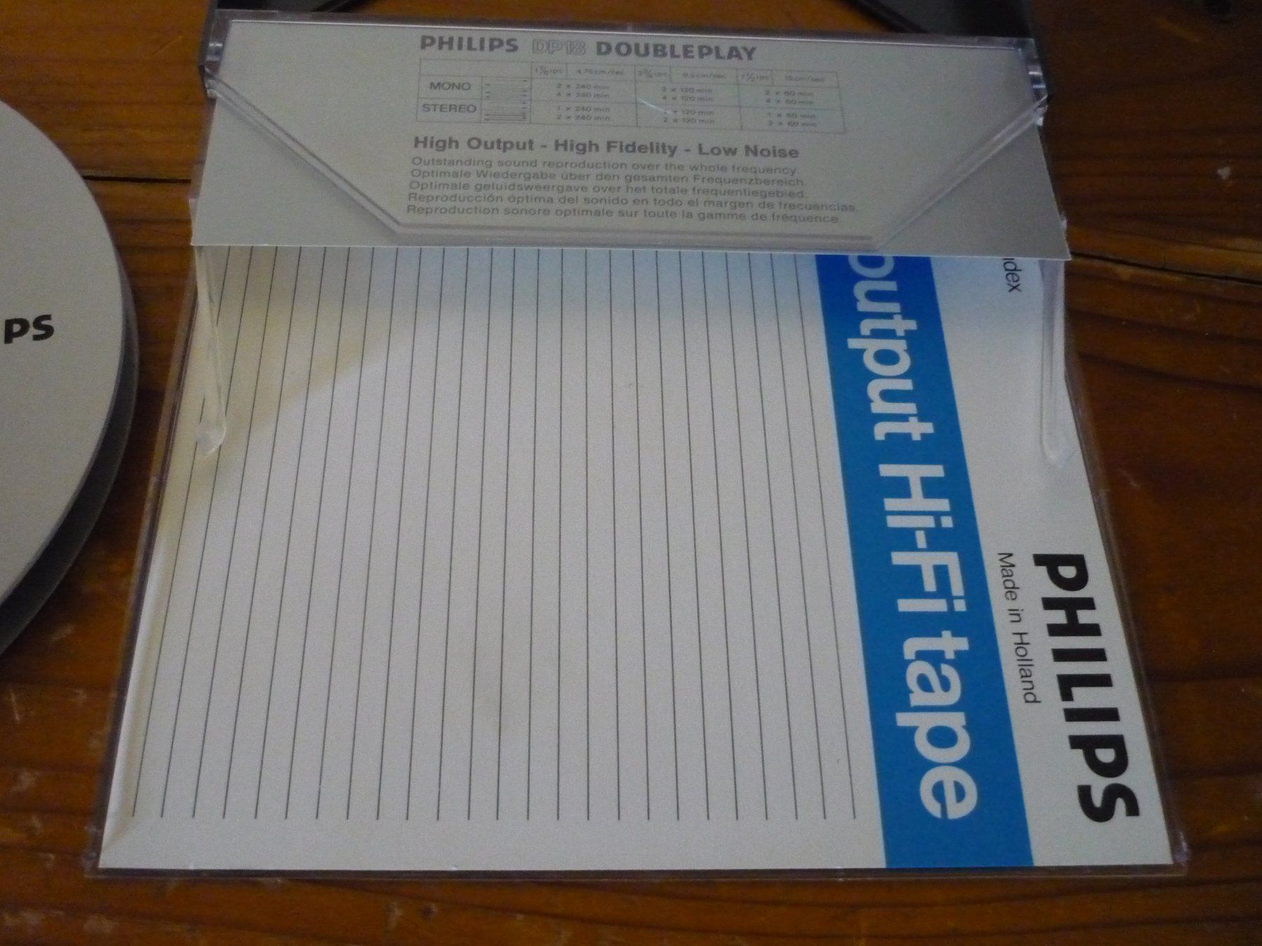 Philips Bandmaschinen: Philips DP 18 Aluspule mit Band silber – Gebraucht aus Beringen von Flatretriever 1