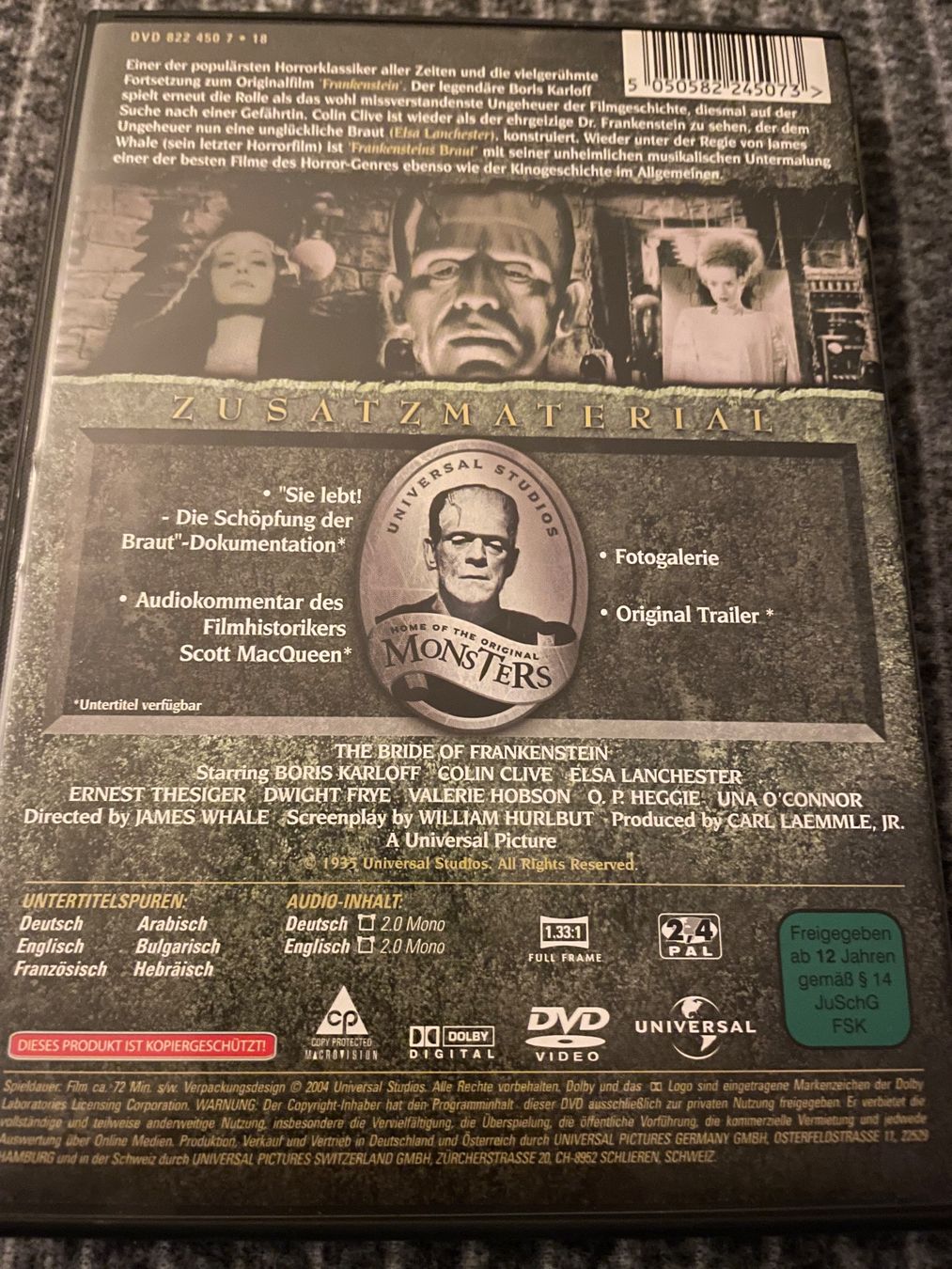 Alle DVDs: Frankensteins Braut KLASSIKER – Neu (gemäss Beschreibung) aus Dierikon von Butcherboy 1